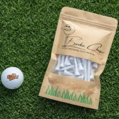 Birdie Chaser Bamboo Golf Tees – Meet Gurdy — alternate view
