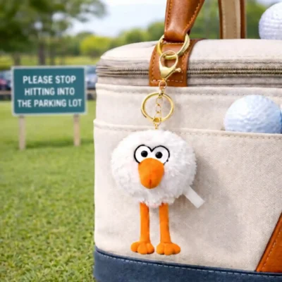Gurdy Plush Keychain — alternate view