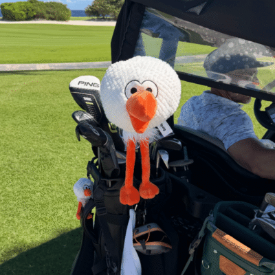 Birdie Chaser 14″ Gurdy Driver Headcover